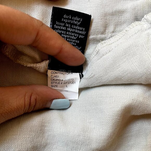 Calvin Klein Women Khaki Jacket/coat size Large - Picture 13 of 13